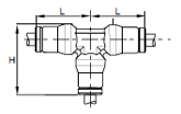 164PLM Union Tee Metric Dimensions