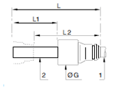 62PLMSP Tube Expander Dimensions