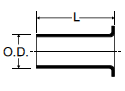 63NTA Tube Support Dimensions