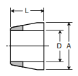 60TF Sleeve Dimensions