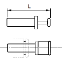 639PLP Plug Dimensions