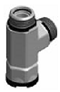 Parker EL EO3 Swivel Run Tee