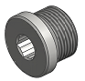 Parker VSTI-M-R-ED EO3 Blanking Plug
