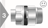Image of EO3 Tube Connection Assembly Check - Correct