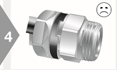 Image of EO3 Tube Connection Assembly Check - Wrong