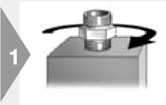 Image of EO3 Metric Straight Port Connection Assembly - Step 1