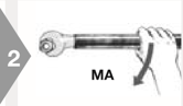 Image of EO3 Metric Straight Port Connection Assembly - Step 2