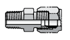 Parker FBU NPTF Male Connector