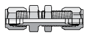 Parker WBU Bulkhead Union