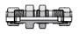 Parker Bulkhead Union WBI2