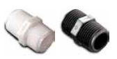 Parker 316P - thermoplastic hex nipples