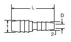 Parker 322HB - dimensions