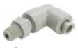 Parker MES - Thermoplastic male elbow swivels