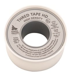 1/2" Width Gasoila Virgin PTFE Low Density Thread Seal Tape 260" Length 