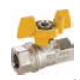 BVGTL Female-Female Ball Valve, Compact Handle