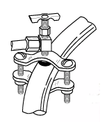 HV104C-KIT Humidifier Valve Kit Dimensions
