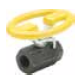 V500CS-X-21 Oval Handle Carbon Steel Female Pipe Ends Dimensions