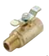 V501P-X-04 Tee Handle Male-Female Pipe Ends Ball Valve