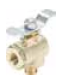 V590P 90 Degree Flow Male-Female Ball Valve