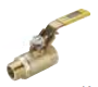 VP501P Locking Handle Male-Female Pipe Ends Ball Valve