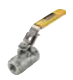 VP502SS Locking Handle Panel Mount Stainless Steel Ball Valve