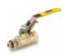 VP510P Locking Handle Straight Thread O-Ring Port Ball Valve