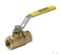 VV502P Vented Female-Female Panel Mount Ball Valve