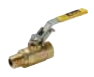 VVP501P Male-Female Vented, Locking Handle Pipe Ends Ball Valve