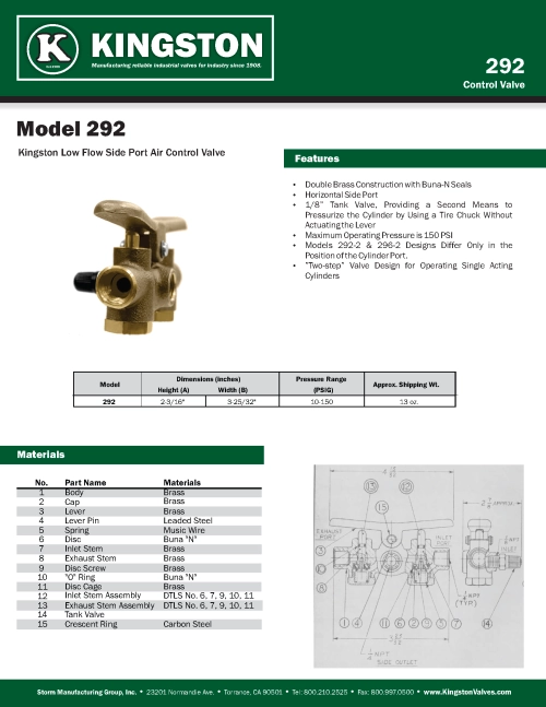 kingston-mfcp-lift-hoist-valves-catalog-2022-cover