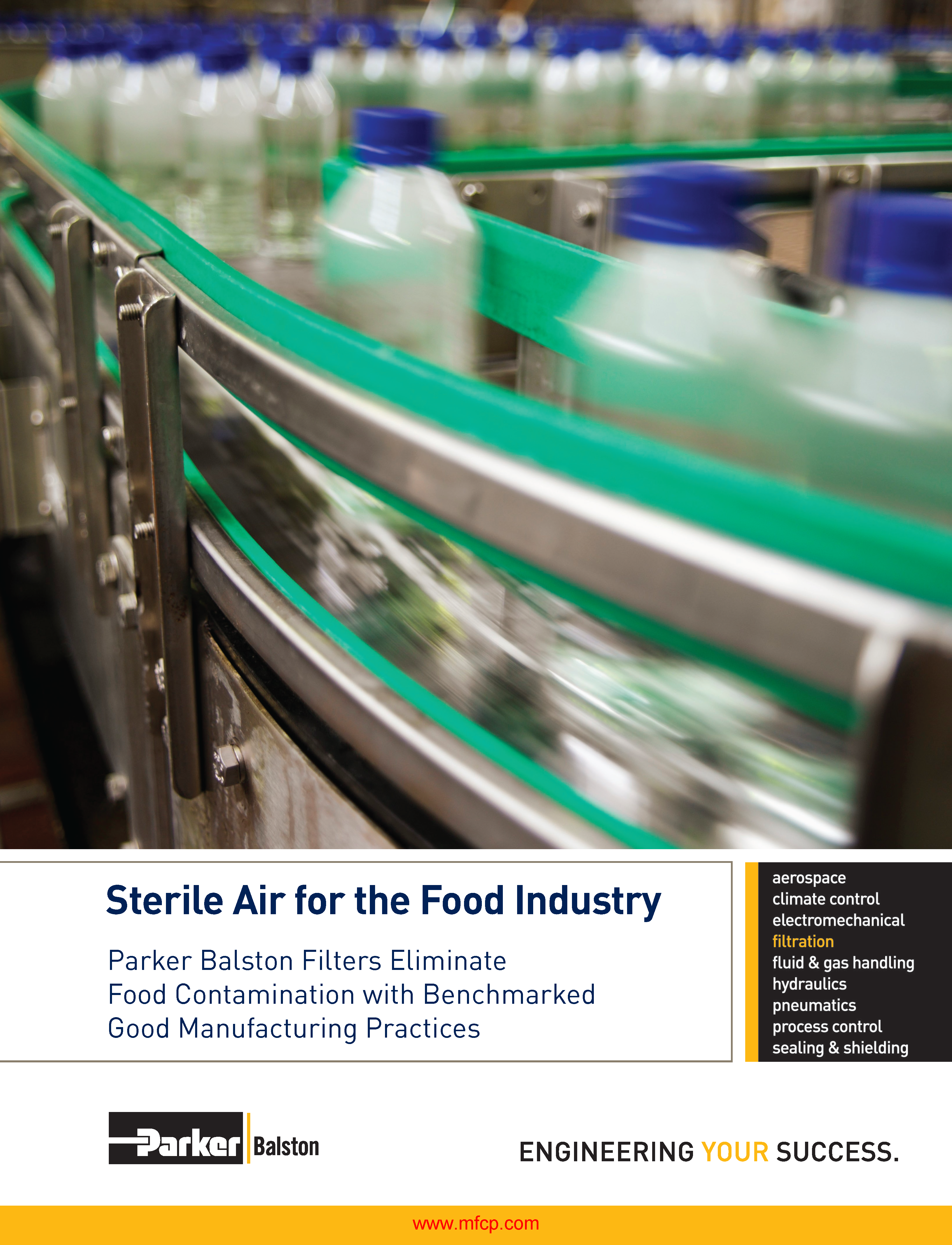 Parker Balston Sterile Air for Food