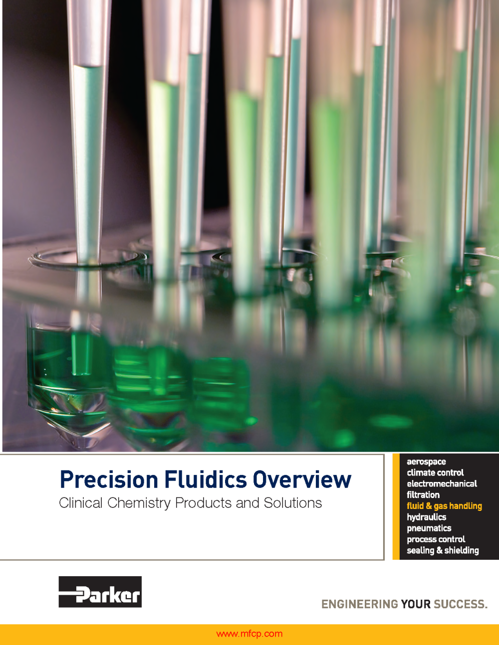 Parker Precision Fluidics Clinical Overview 2010