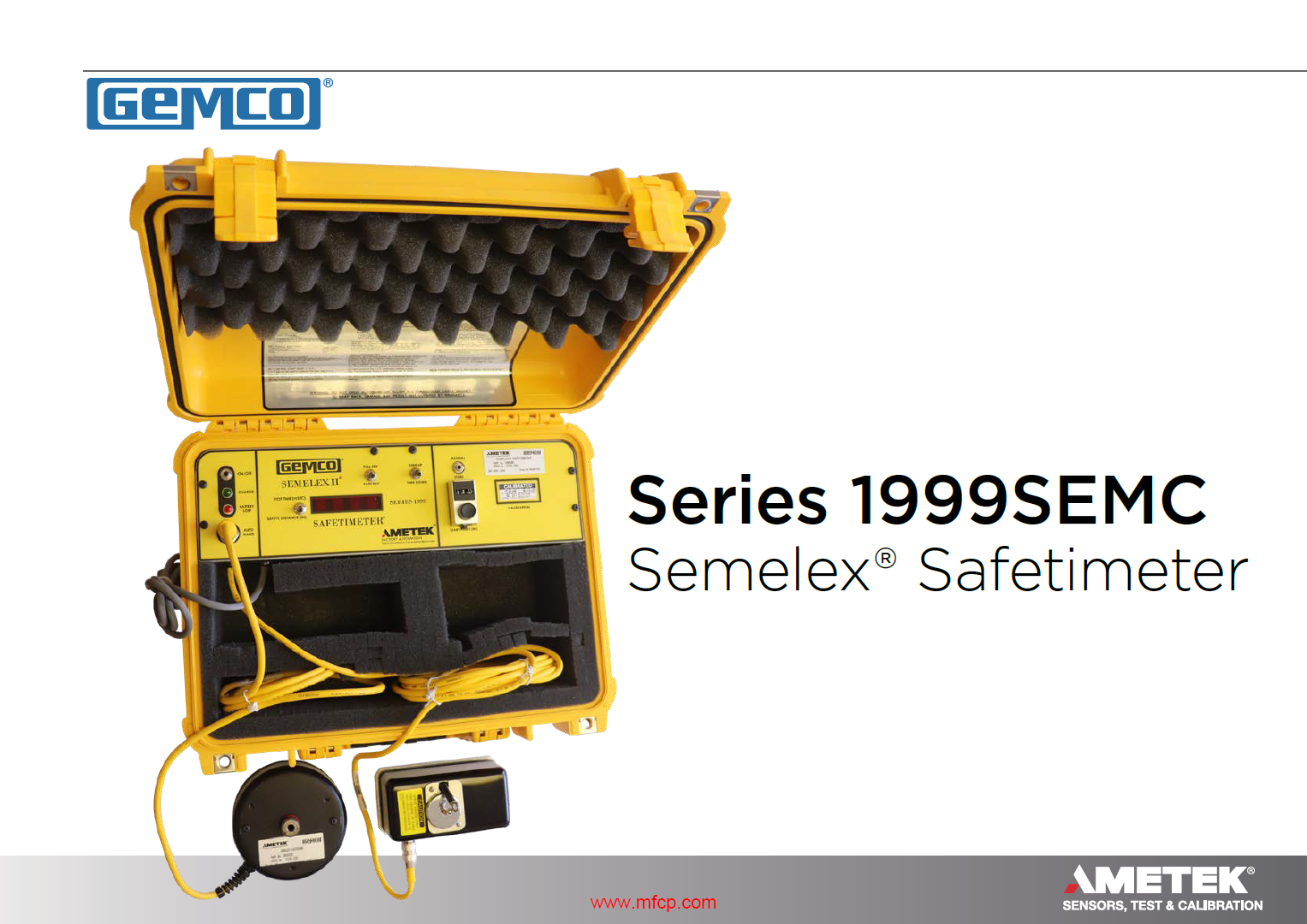 Ametek Gemco Semelex Safetimeter 1999