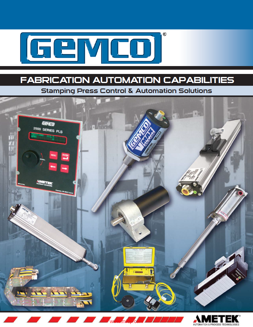 Ametek Gemco Stamping Press Control & Automation Solutions
