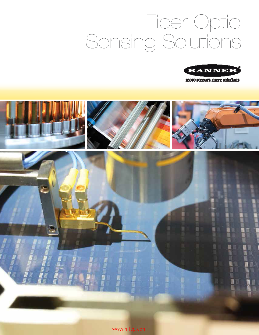 Banner Fiber Optic Sensor Solutions
