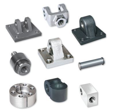 Schrader Bellows Cylinder Mounting Accessories