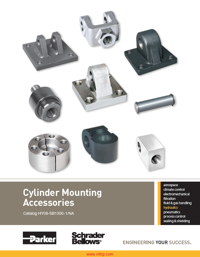 Schrader Bellows Cylinder Mounting Accessories