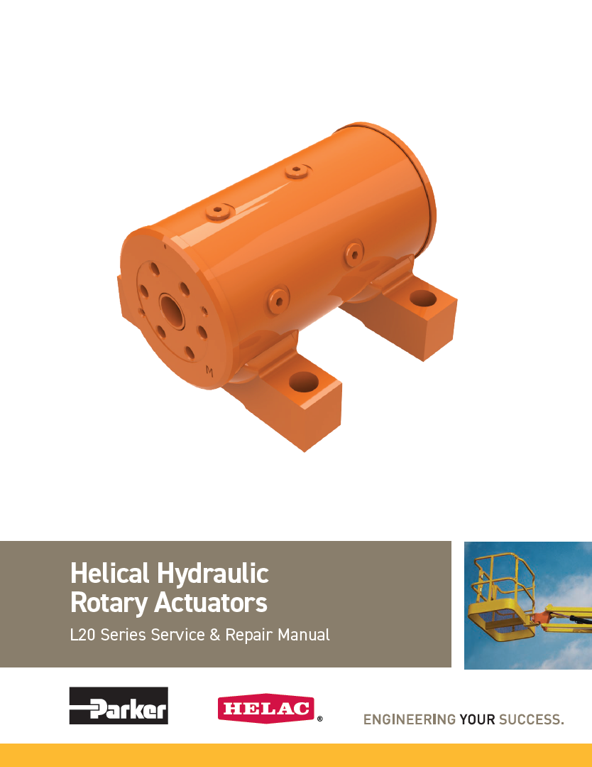 Parker Helac L20 Service Repair Manual