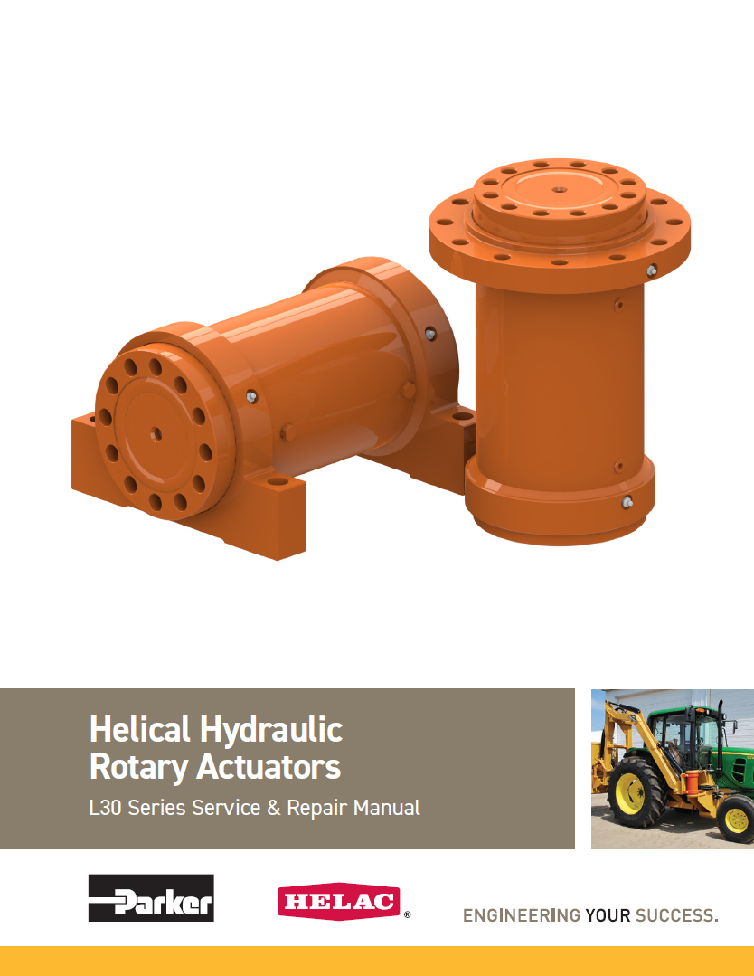 Parker Helac L30 Service Repair Manual