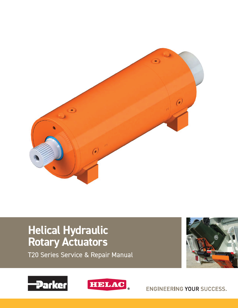 Parker Helac T20 Service Repair Manual