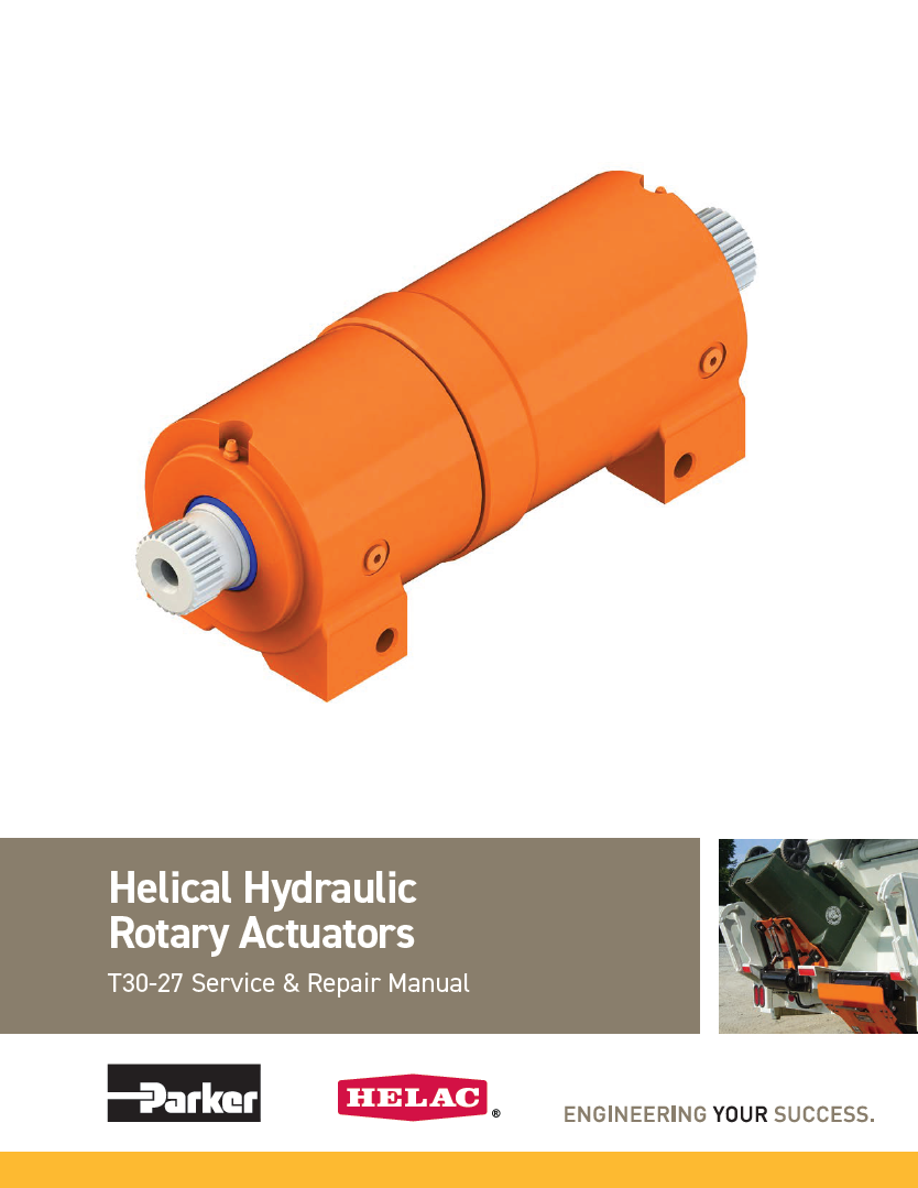 Parker Helac T30-27 Service Repair Manual