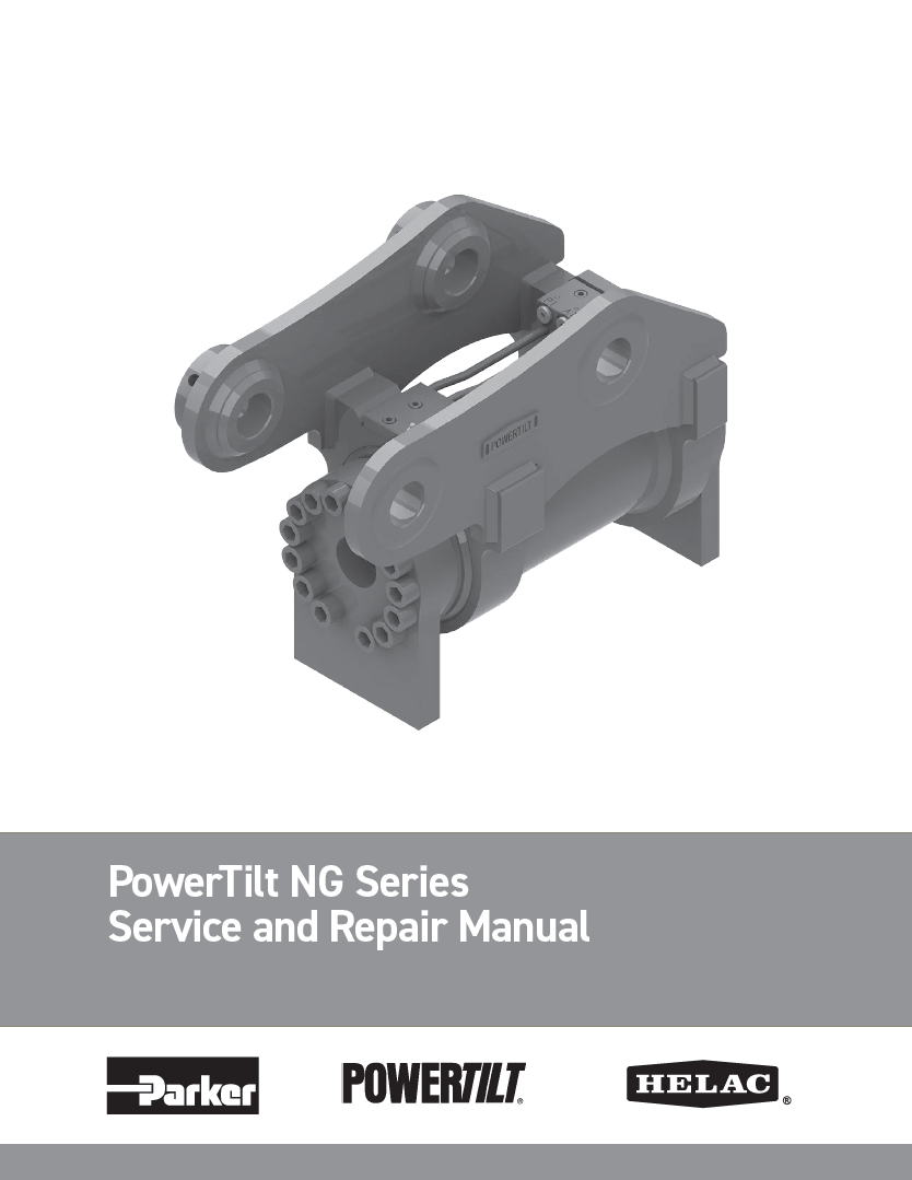 Parker PowerTilt NG Service Repair Manual