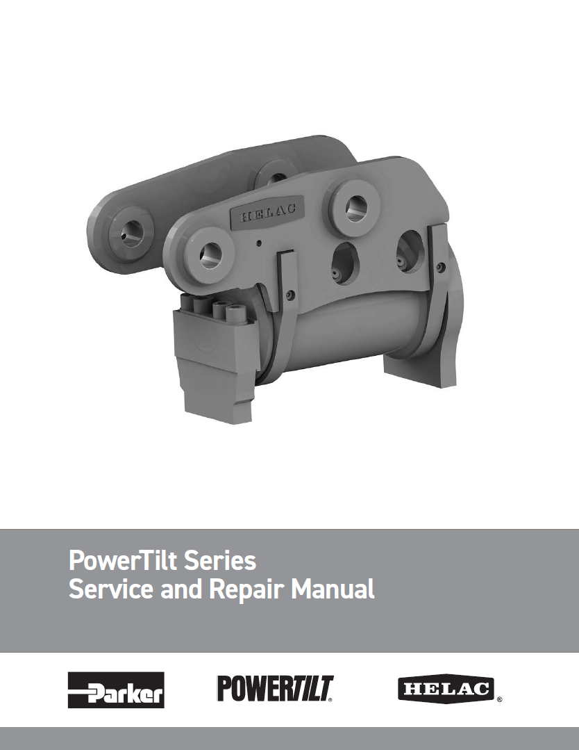 Parker PowerTilt Series ServiceRepair Manual