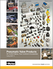 parker - pneumatic valves accessories - catalog# 0600P