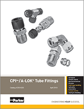 parker tube fittings - catalog# 4230-4233