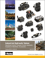 parker hydraulic valves - catalogs# msg14-2500