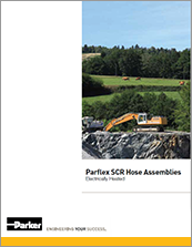 parker electrically heated scr diesel exhaust hose - catalog# 4660-SCR