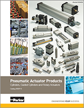 parker pneumatic cylinder - catalog# 0900