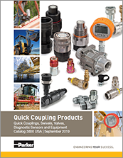 parker hydraulic quick couplings - catalog# 3800