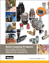 parker quick couplers - catalog# 3800