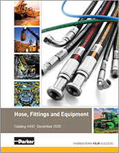 parker hose ends for rubber hose - catalog# 4400